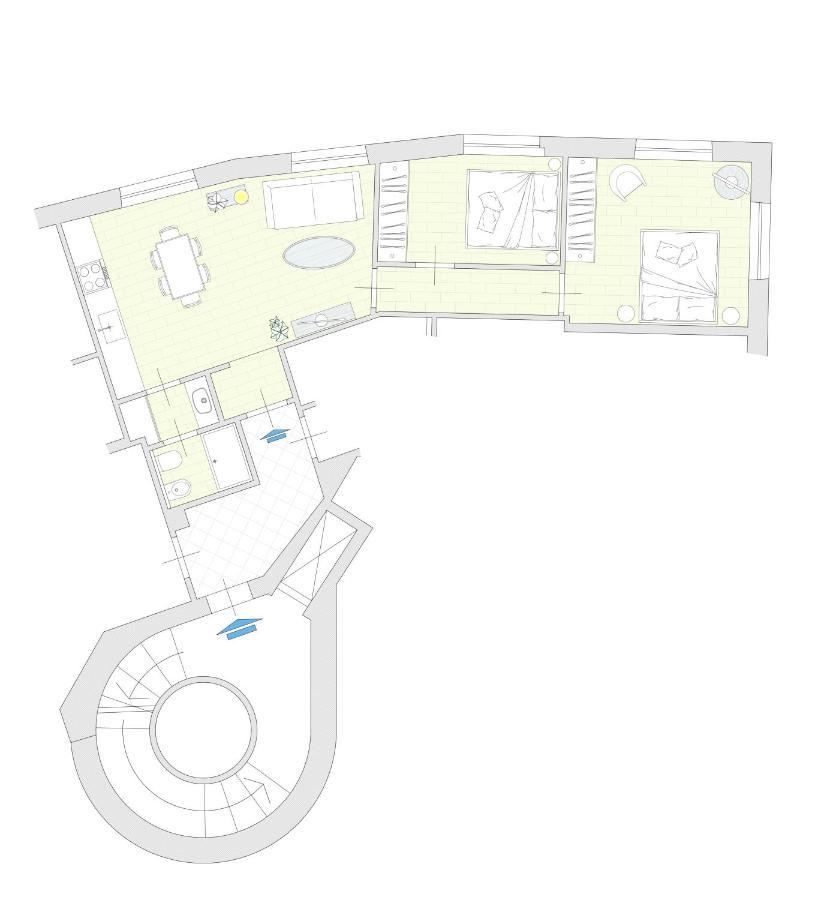 Madeleine Apartments - Brera Milaan Buitenkant foto
